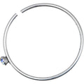 22G Stainless Steel Aurora Gem Open Nose Hoop