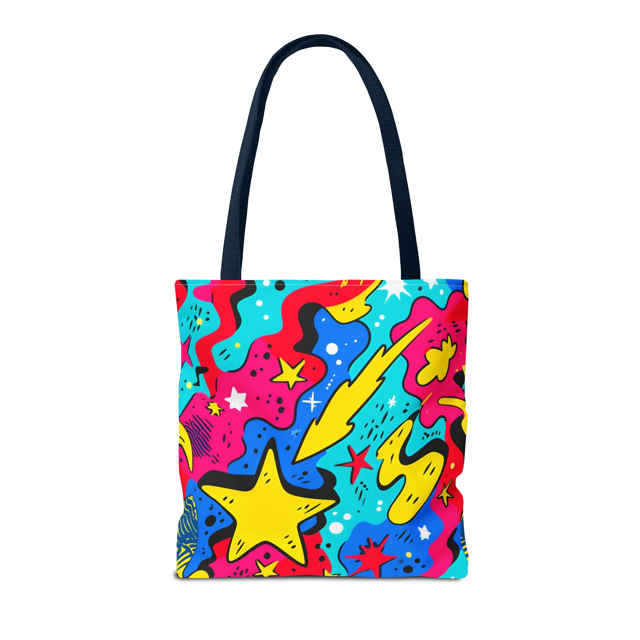Abstract Comic Pop  AOP Tote Bag featuring Wimpy and his beloved hamburger