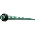 4G Teal White Acrylic Playboy Rabbit Head Taper