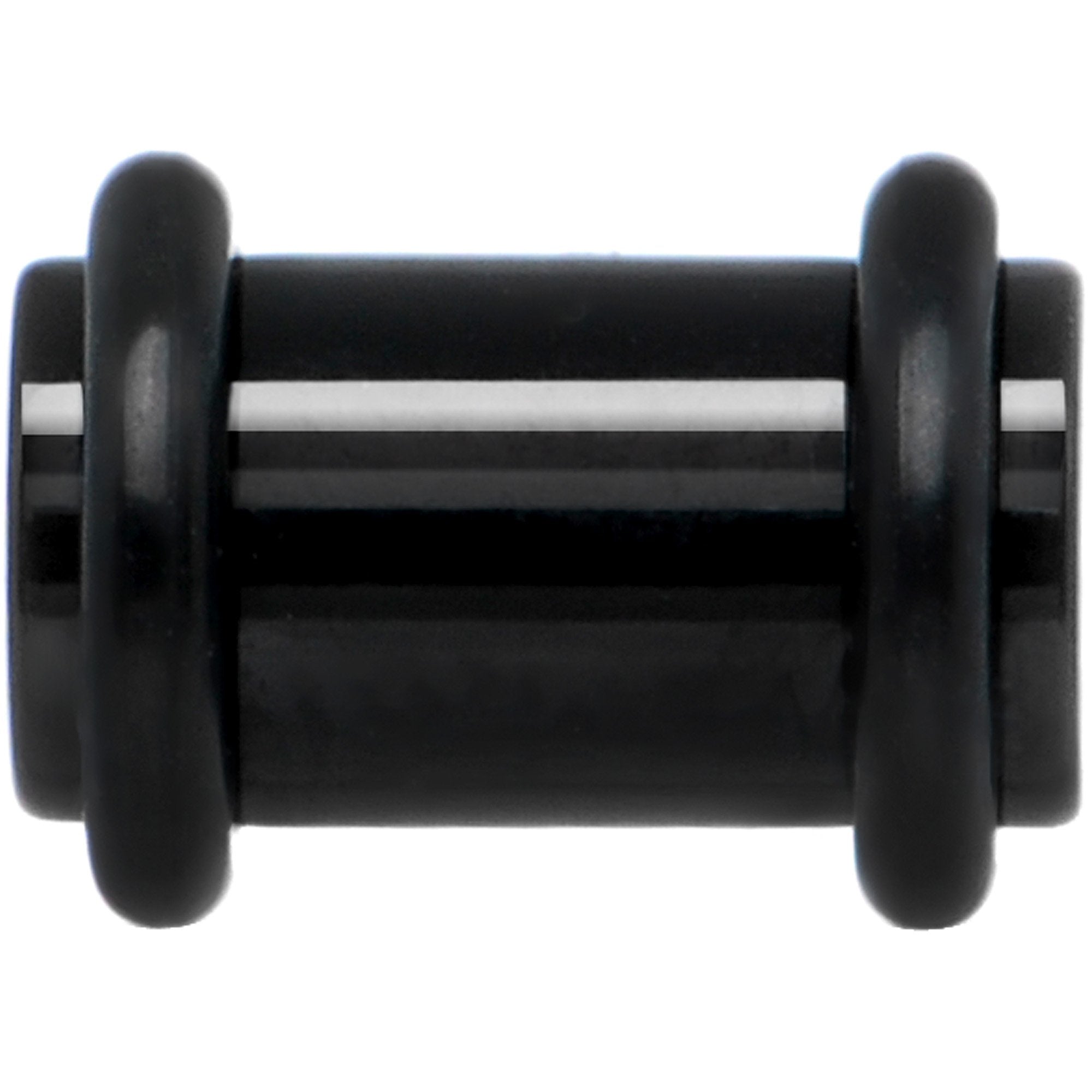 7mm Black Acrylic Plug Set