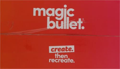 Magic Bullet Blender, Small, Silver, 11 Piece Set