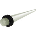 2G Short White Glow in the Dark Taper