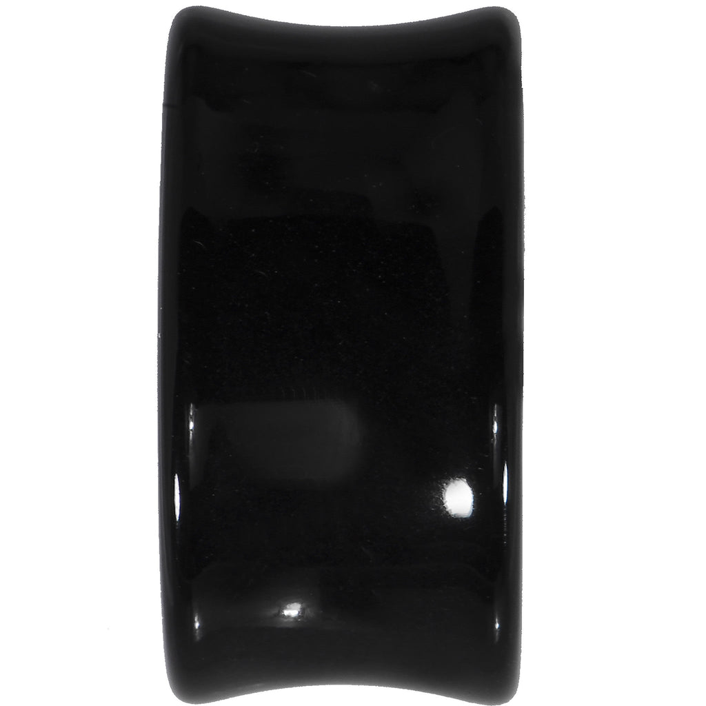 18mm Black Acrylic Hollow Star Saddle Plug