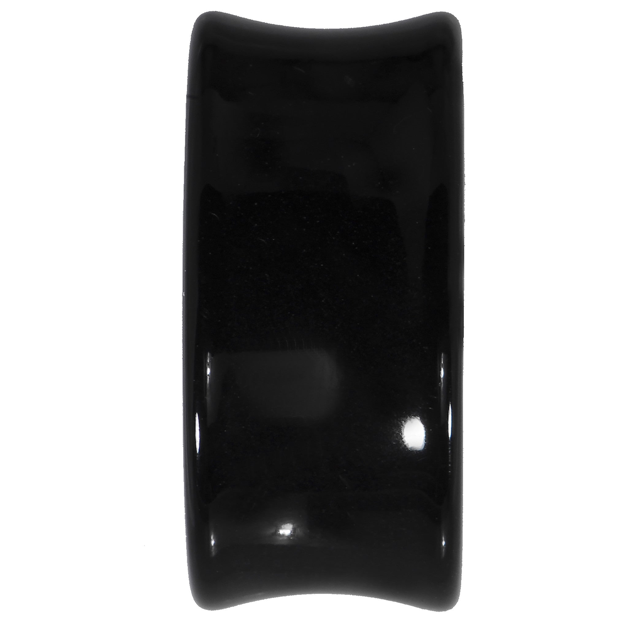 20mm Black Acrylic Hollow Star Saddle Plug