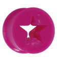 1/2 Purple Star Silicone Flexible Tunnel