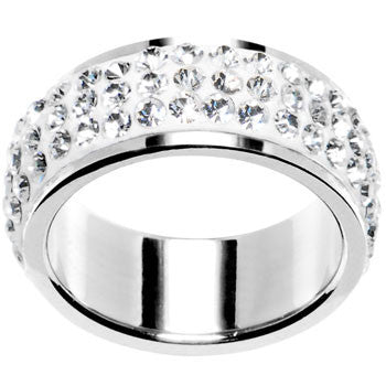 Size 6 - Clear Crystal Ferido Ring