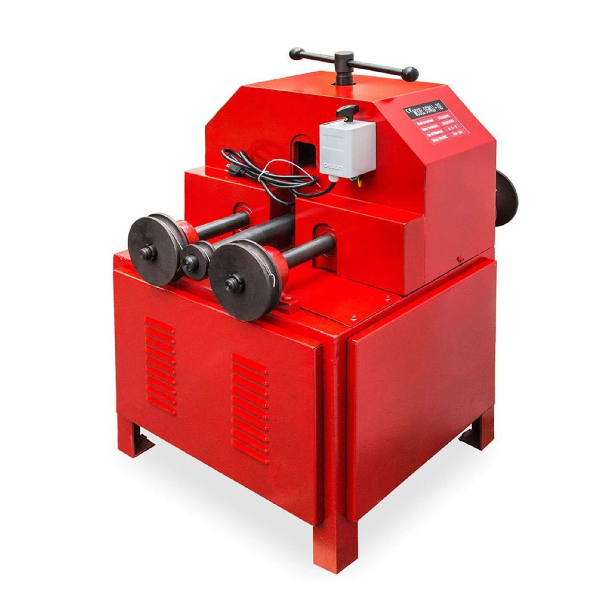 35-Inch Heavy-Duty Electric Multi-Function Industrial Square Pipe Tube Bender Machine W/ Die Set (SAK16482)