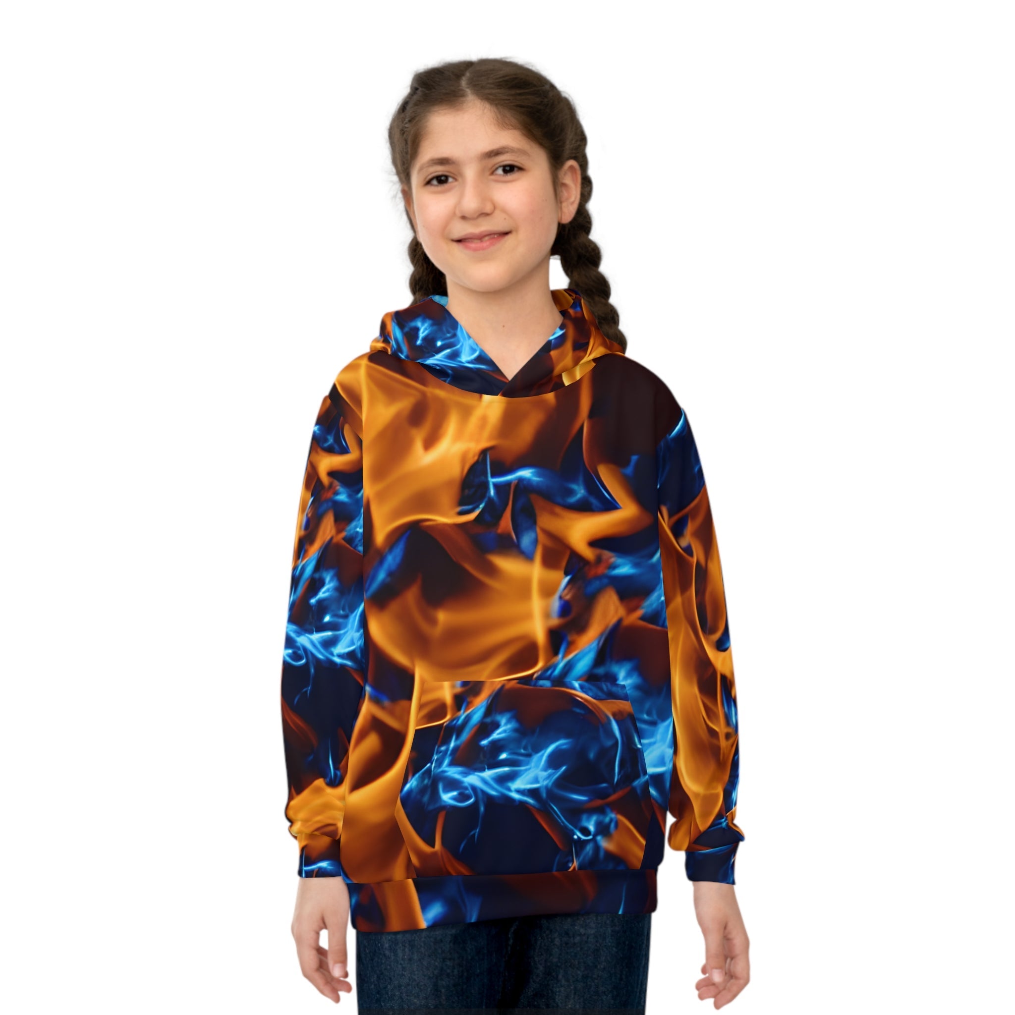 BlazeBurst Children's Hoodie (AOP)