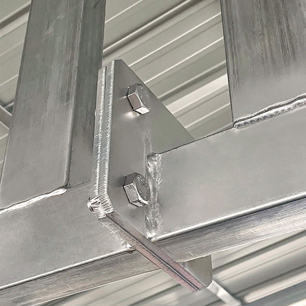 [36X40FT] Alora Heavy-Duty Weather-Resistant Galvanized Steel Container Roof Kit [No Containers] (SAK37491)