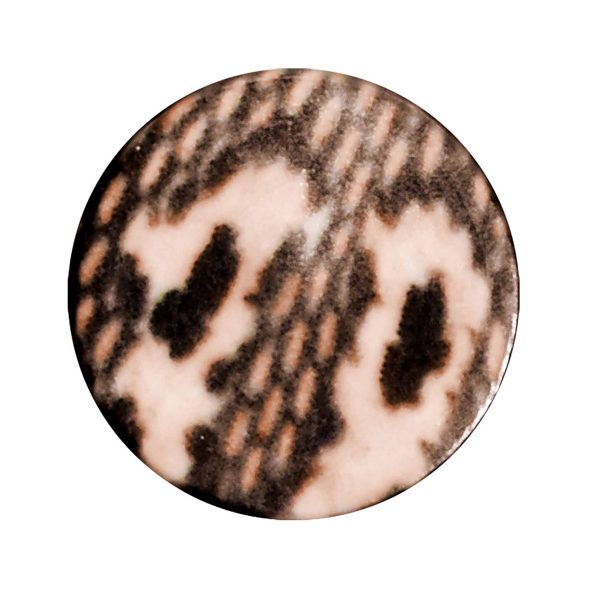 4G Blushing Snake Skin Acrylic Saddle Plug