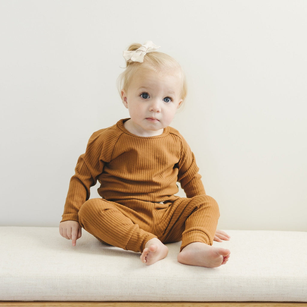 Organic Cotton Ribbed 2pc Set *0-3m left