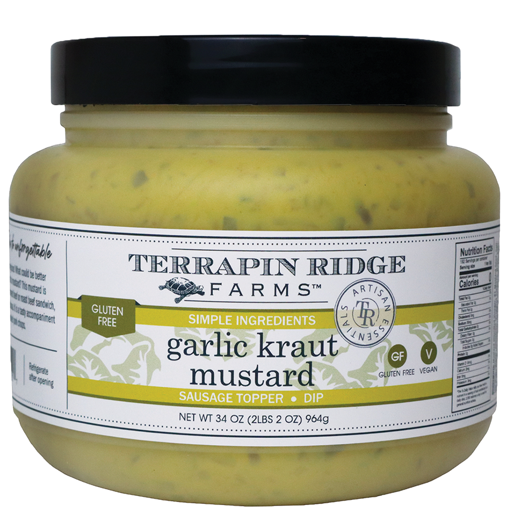 Garlic Kraut Mustard - Quart
