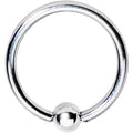 16G 3/8 3mm Stainless Steel BCR captive Ring