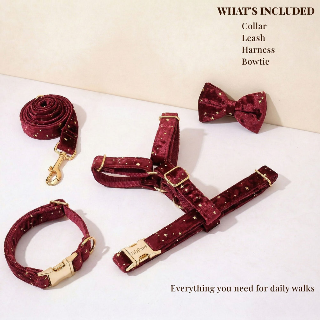 Velvet Wine Star Set