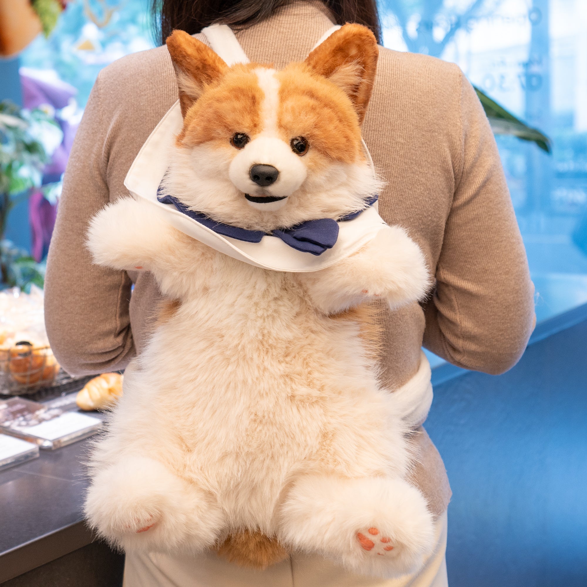 Corgi Backpack – Cute Dog Plush Bag for Kids & Pet Fans