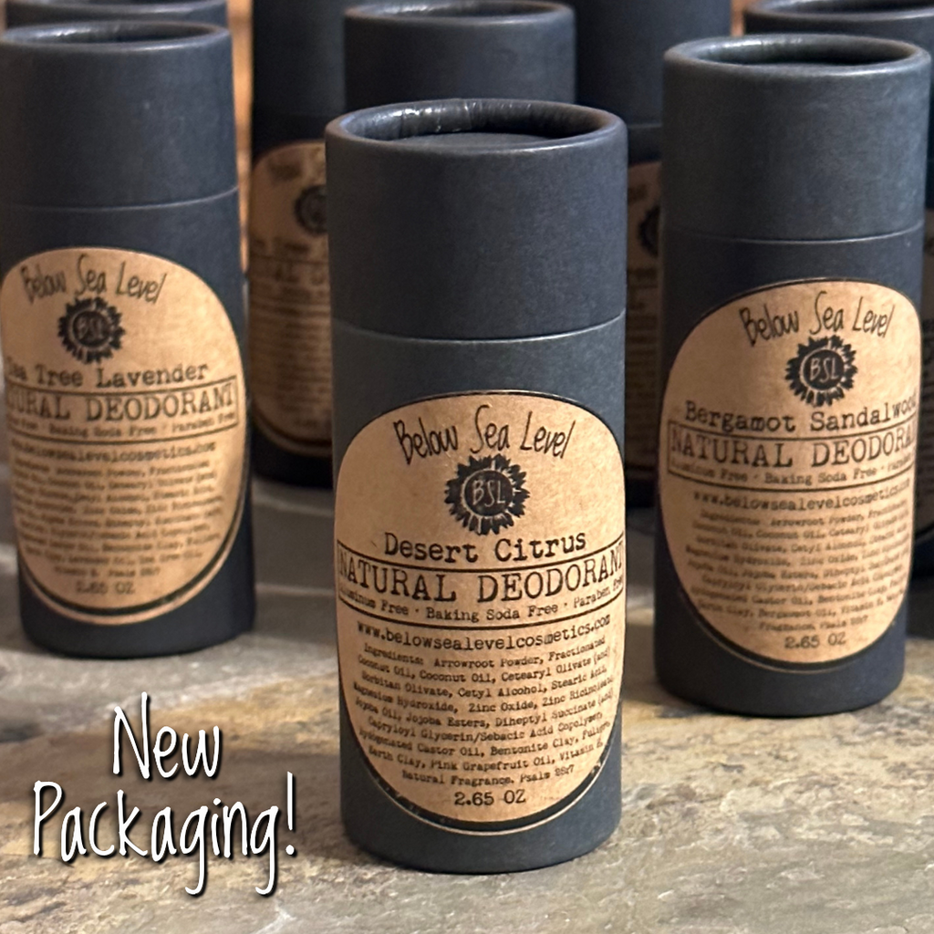 Bergamot Sandalwood Natural Deodorant