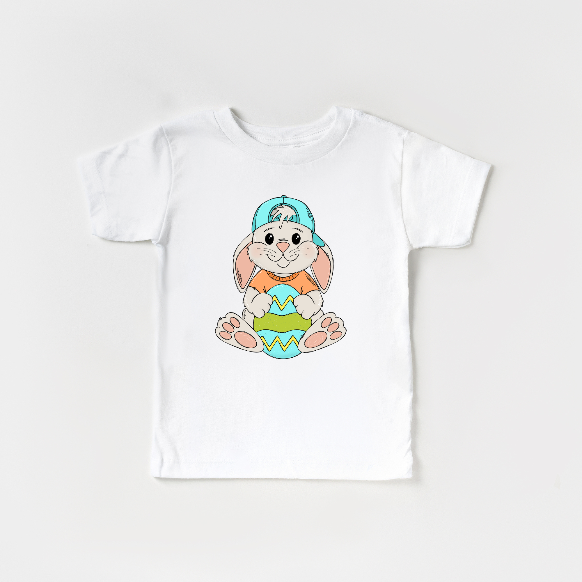 Backwards Hat Easter Bunny