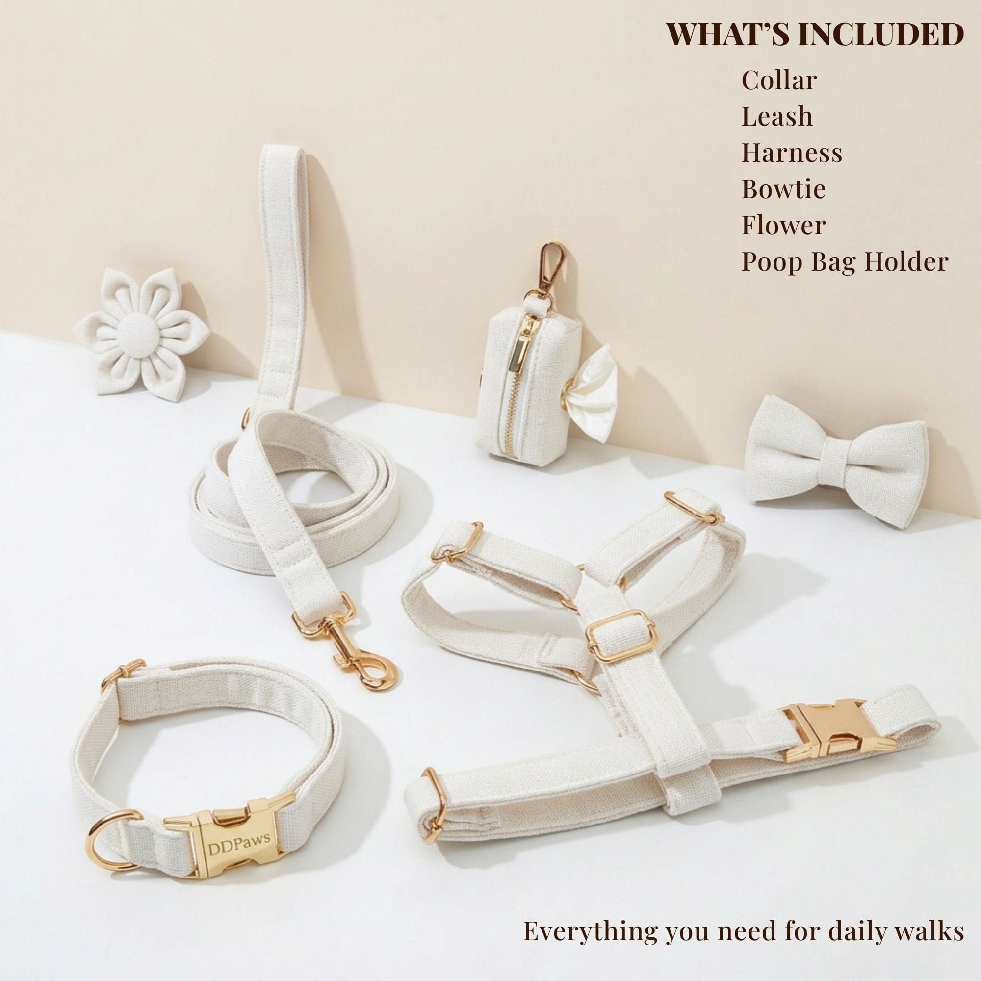 White Wedding Velvet Set