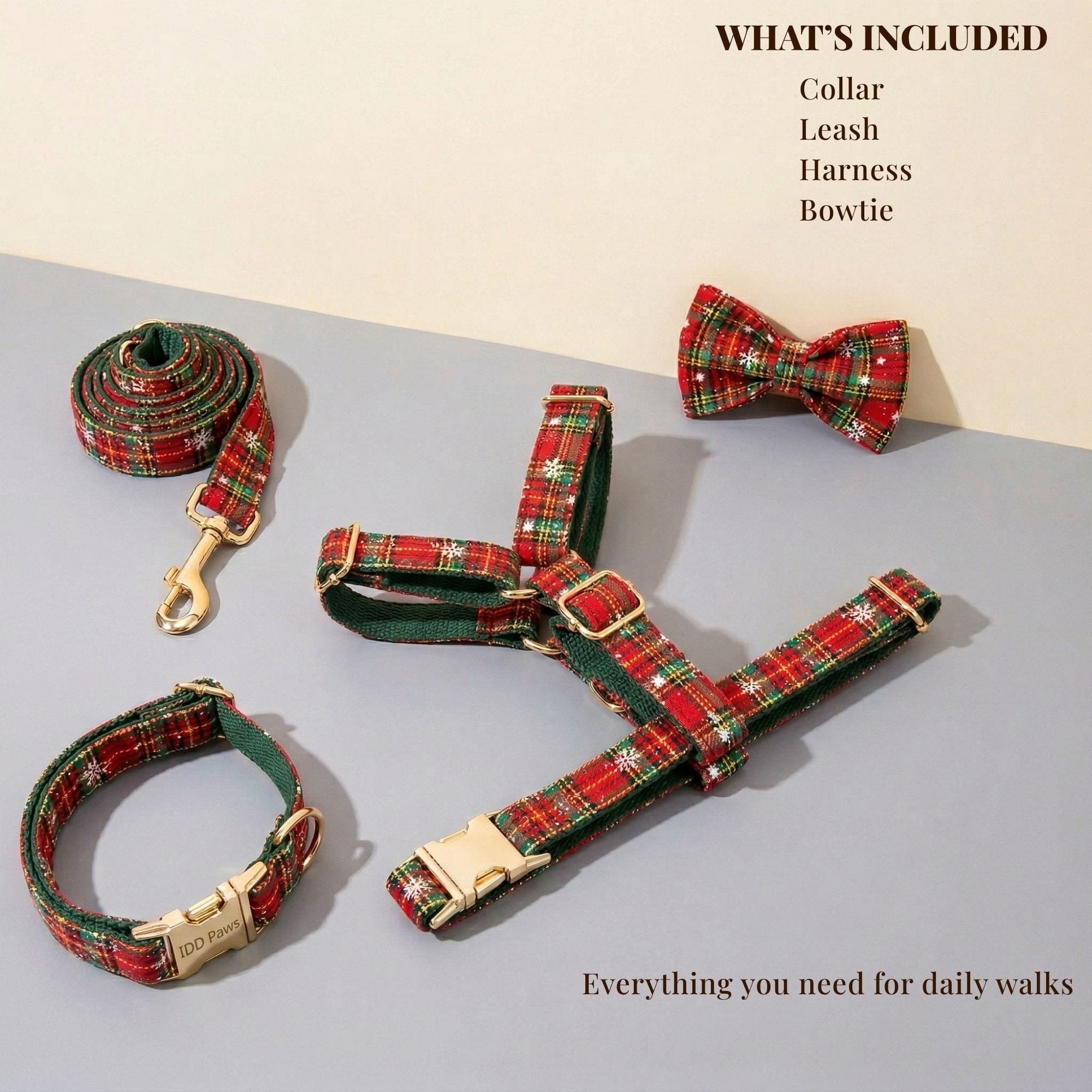 Christmas Plaid Set