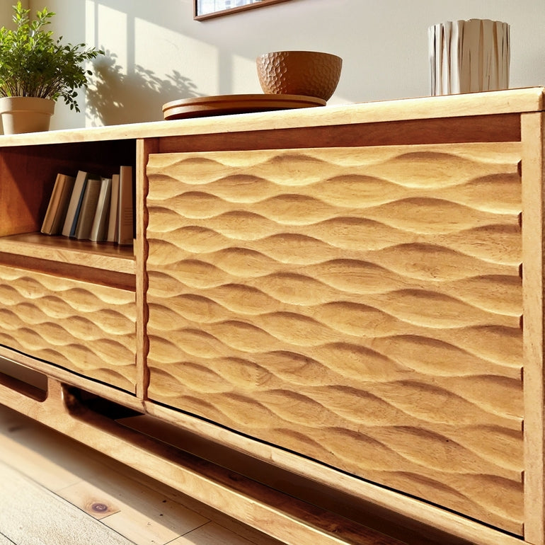 Elara Solid Wood TV Stand