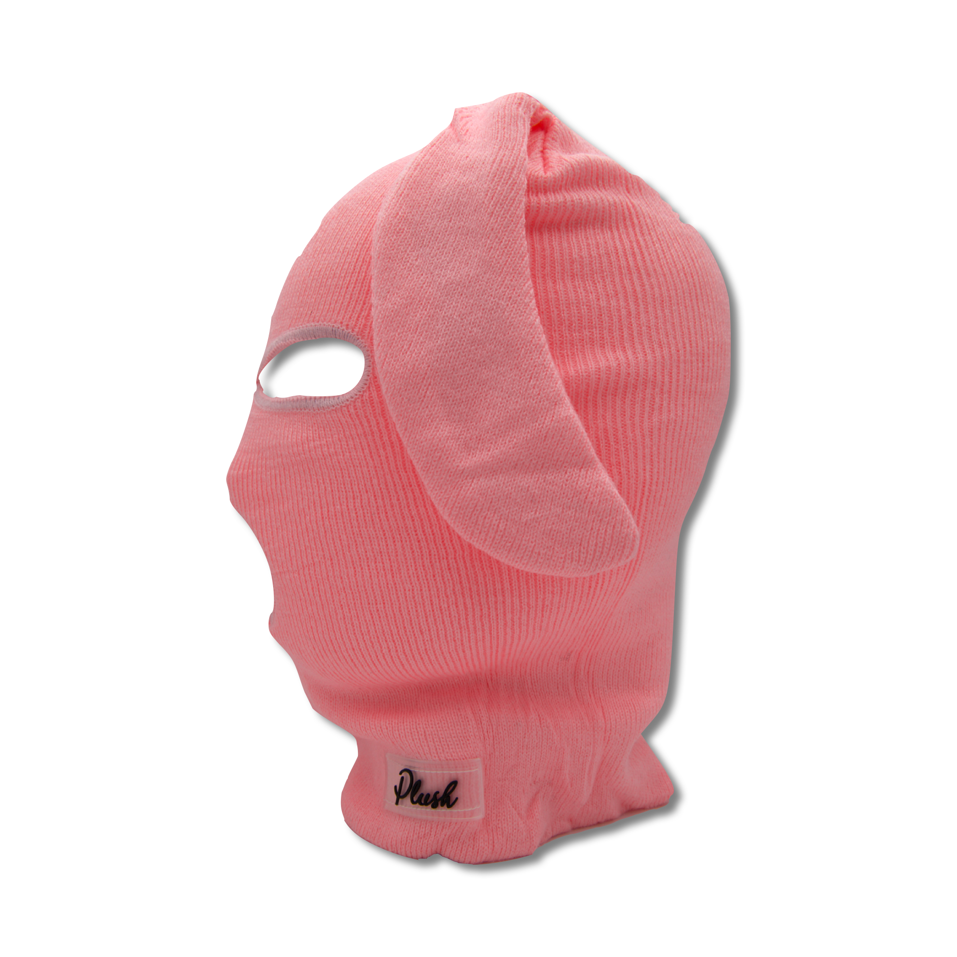 Pink Bunski 3-Hole Balaclava – Bunny Ear Ski Mask for Kawaii Fashion, Streetwear & Winter Sports