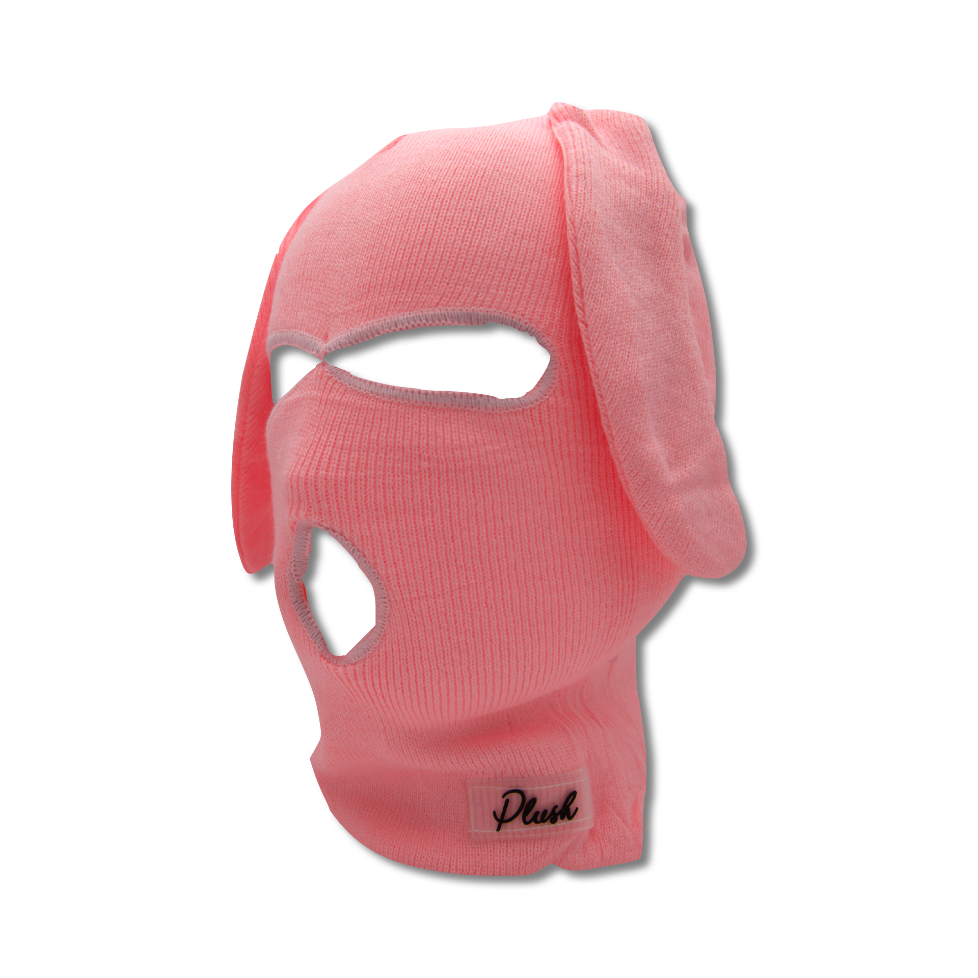 Pink Bunski 3-Hole Balaclava – Bunny Ear Ski Mask for Kawaii Fashion, Streetwear & Winter Sports
