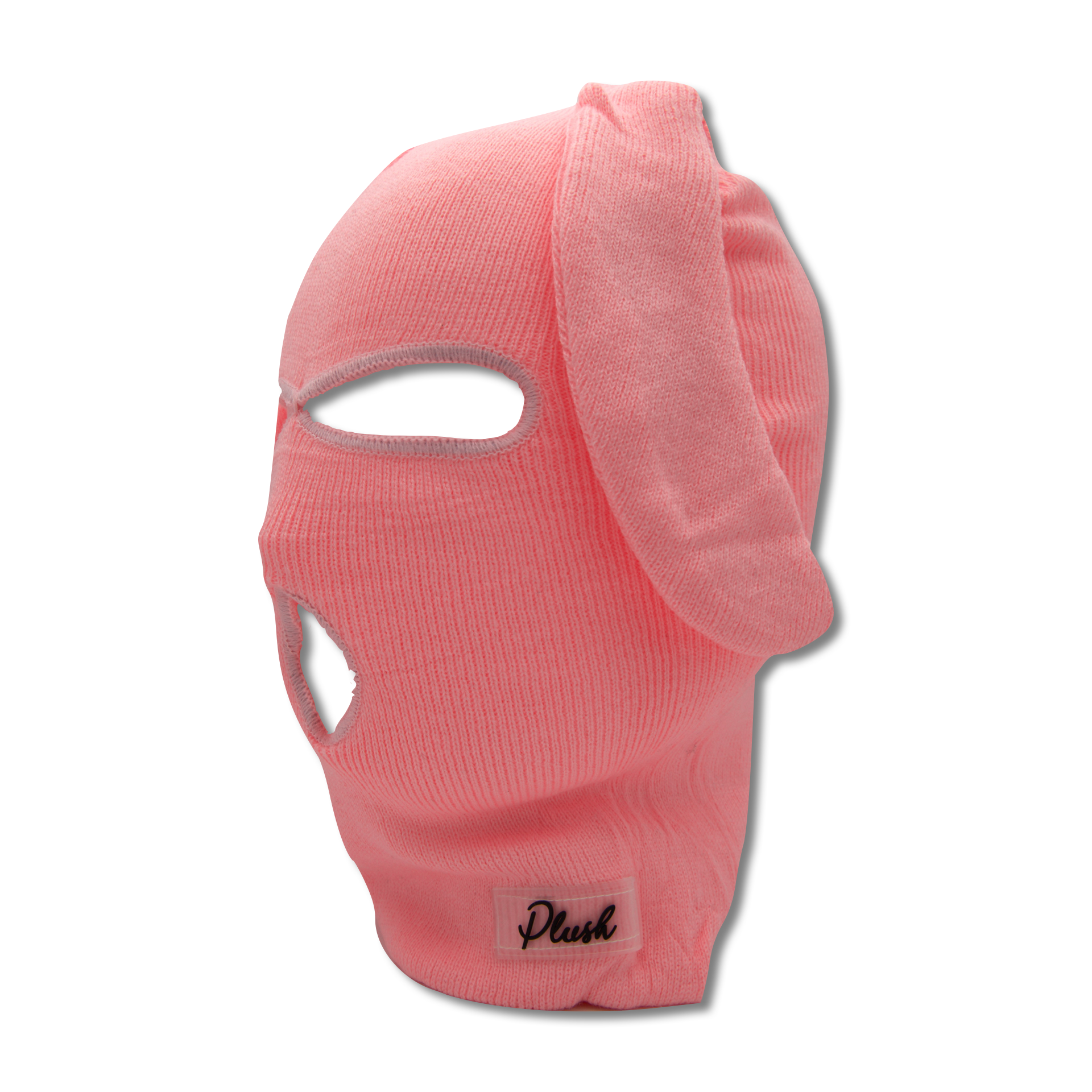 Pink Bunski 3-Hole Balaclava – Bunny Ear Ski Mask for Kawaii Fashion, Streetwear & Winter Sports