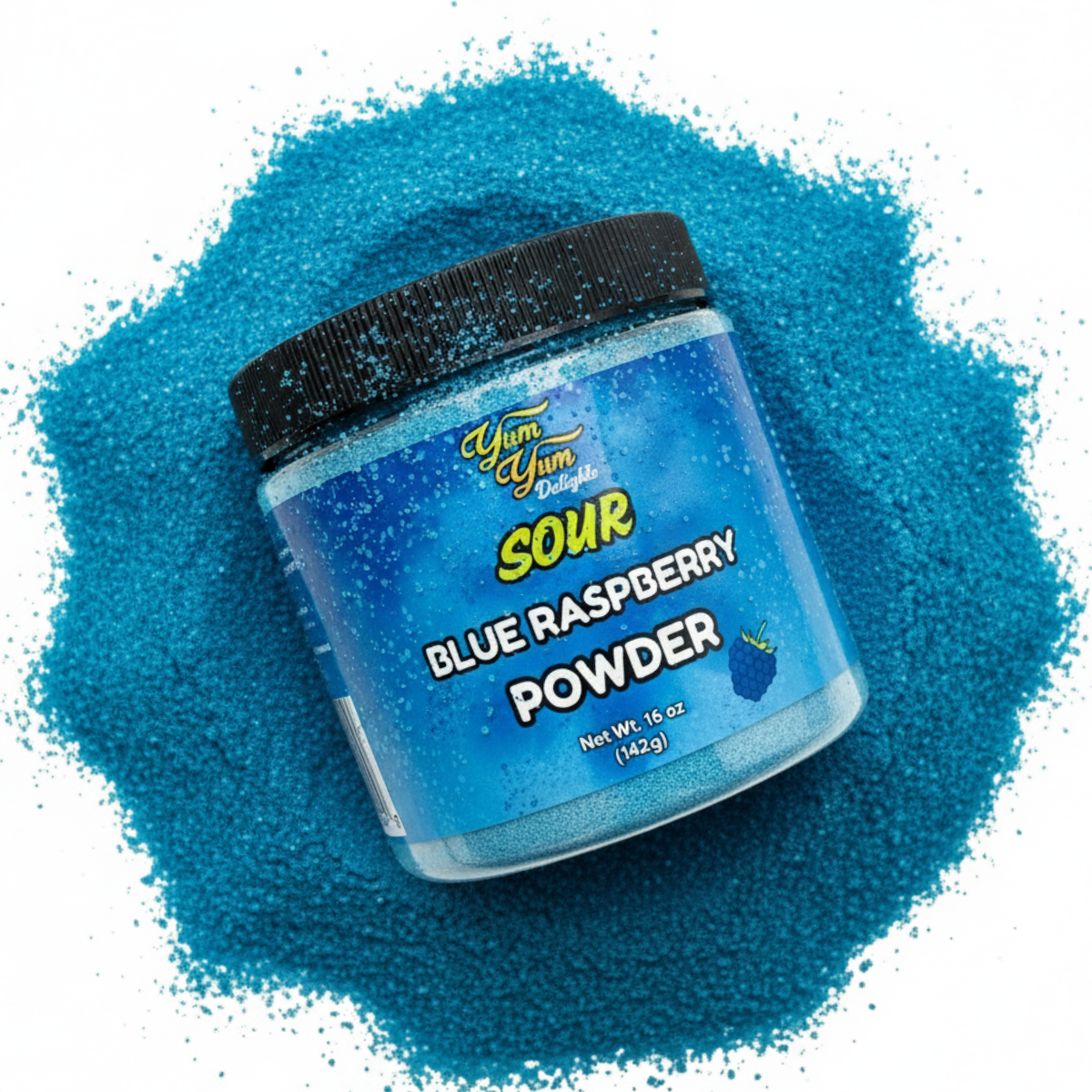 Candy Dipping Powder – Sour Blue Raspberry, Wild Cherry & Cotton Candy | Yum Yum Candy Shop
