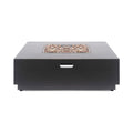 Alora 40-Inch 50K BTU Modern Outdoor Square Iron Backyard Patio Fire Pit (SAK31635)