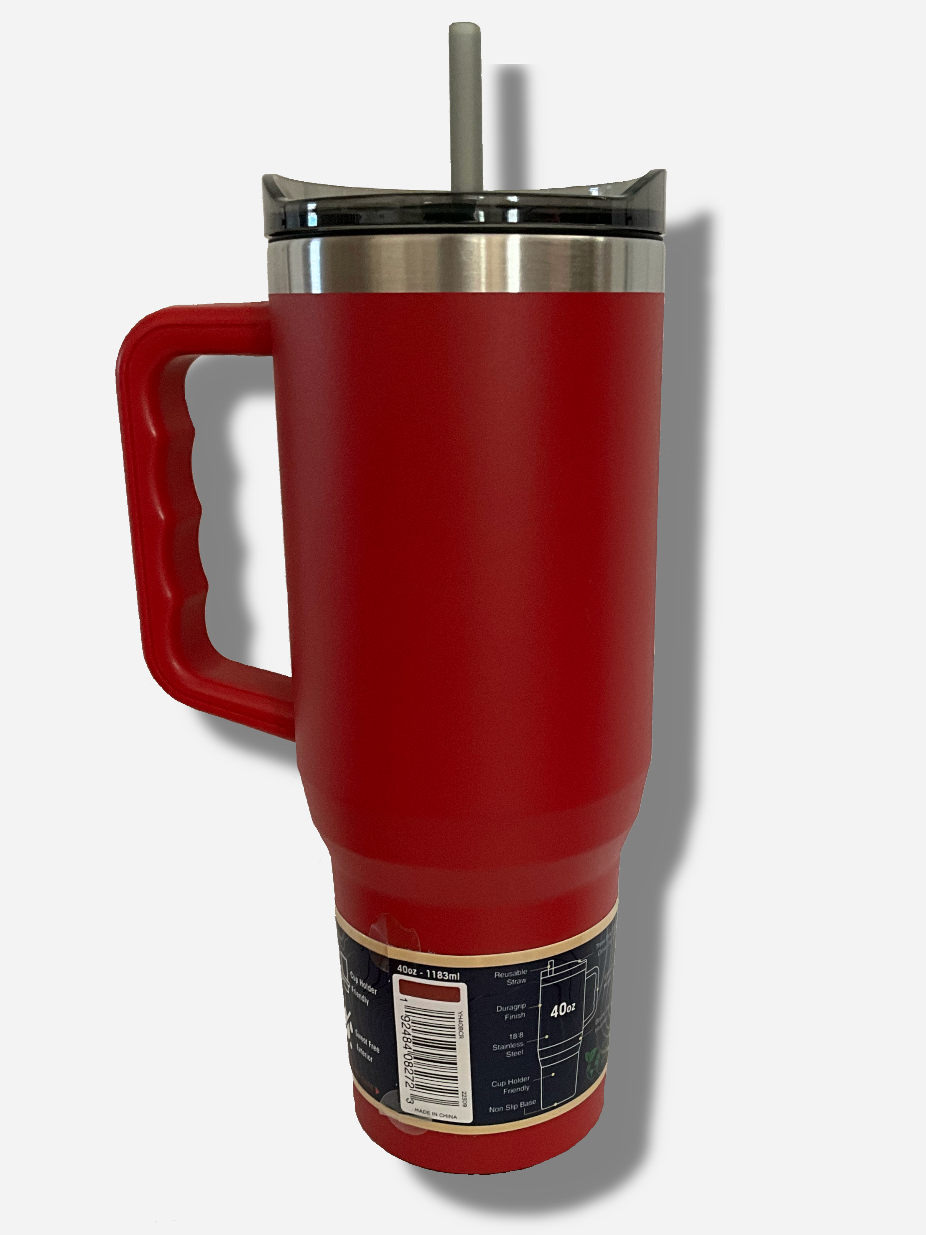 Buc-ee's Yukon Outfitters Red 40oz Tumbler