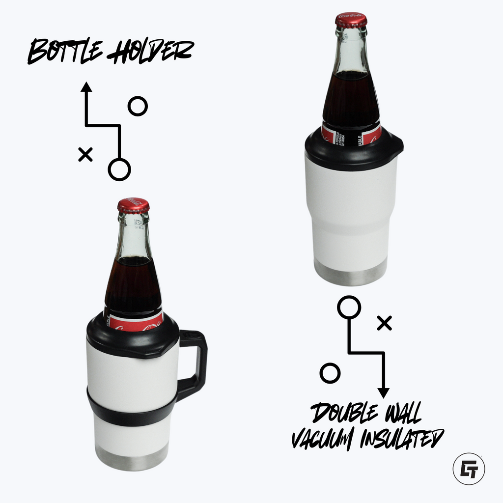 Arizona Burn Full Jacket 2.0 Stainless Steel Can-Bottle Cooler