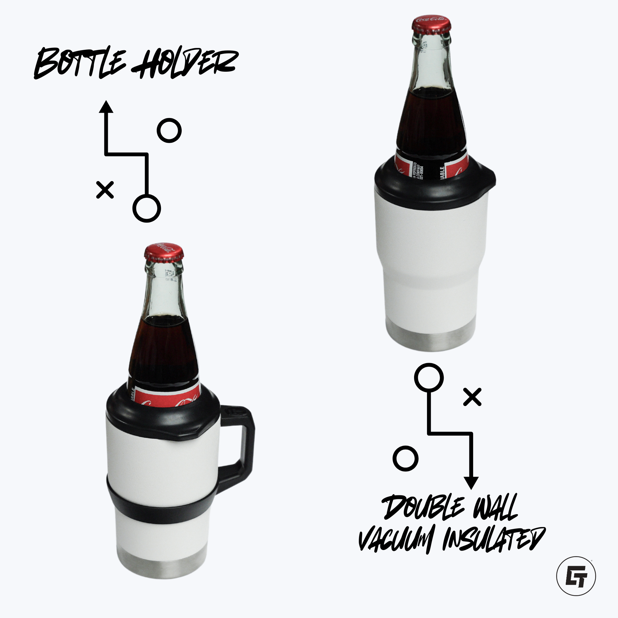 Arizona Burn Full Jacket 2.0 Stainless Steel Can-Bottle Cooler