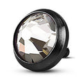 4mm Black Titanium CZ Dermal Top