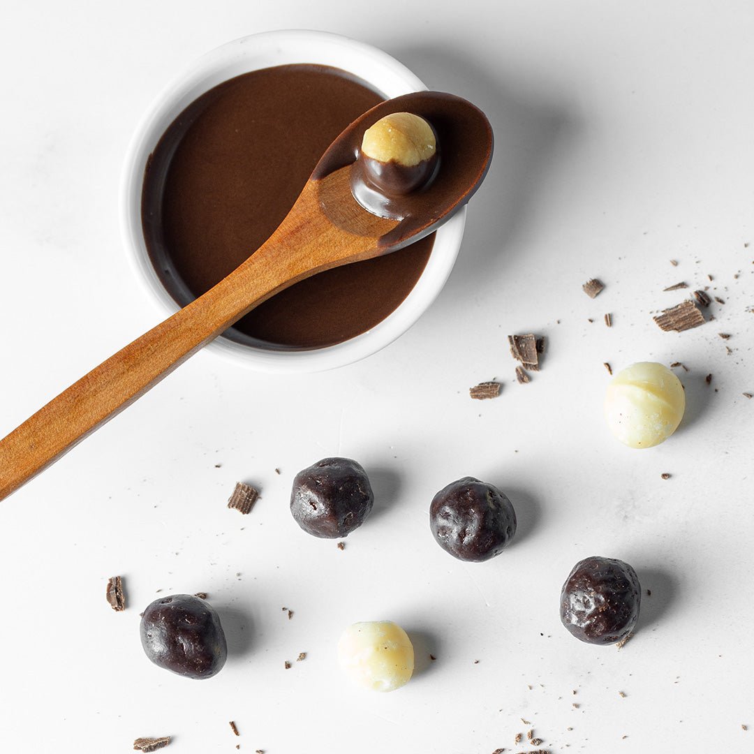 Chocolate Dipped Macadamia Nuts (4oz x 6 Bags)