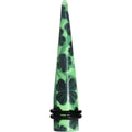 1/2 Green Acrylic Four Leaf Clover Field Taper