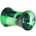 4G Green Acrylic Four Leaf Clover Field Saddle Plug