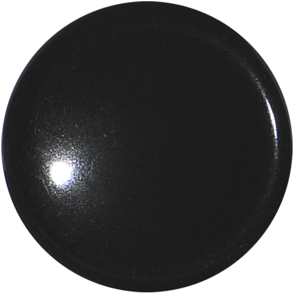 00G Natural Black Obsidian Saddle Plug Set