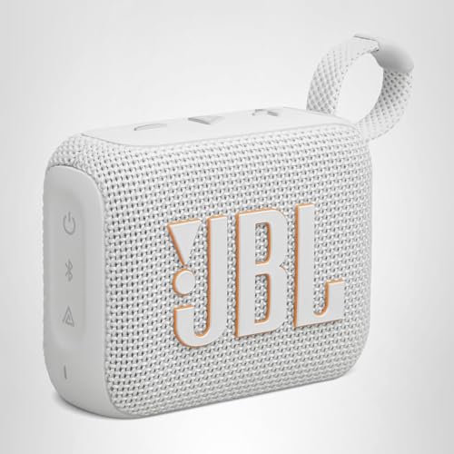 JBL Go 4 - Ultra-Portable, Waterproof and Dustproof Bluetooth Speaker, Big JBL Pro Sound with Punchy bass, 7-Hour Built-in Battery, Made in Part with Recycled Materials (Red)