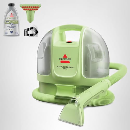 BISSELL Little Green Multi-Purpose Portable Carpet and Upholstery Cleaner, Car and Auto Detailer, with Exclusive Specialty Tools, Green, 1400B