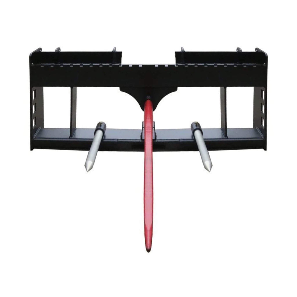42-Inch Heavy-Duty Pallet Forks Hay Spear Skid Steer Attachment With Quick Attach (SAK16528)