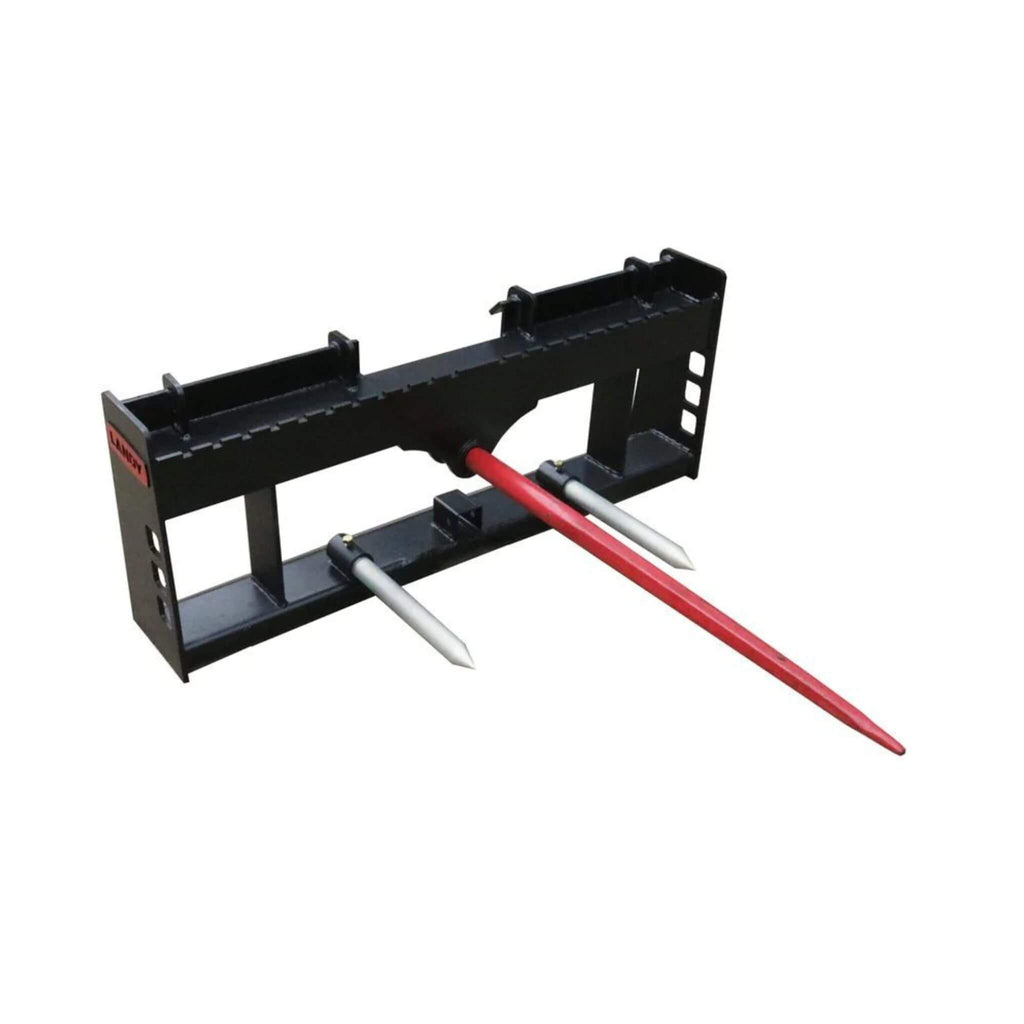 42-Inch Heavy-Duty Pallet Forks Hay Spear Skid Steer Attachment With Quick Attach (SAK16528)