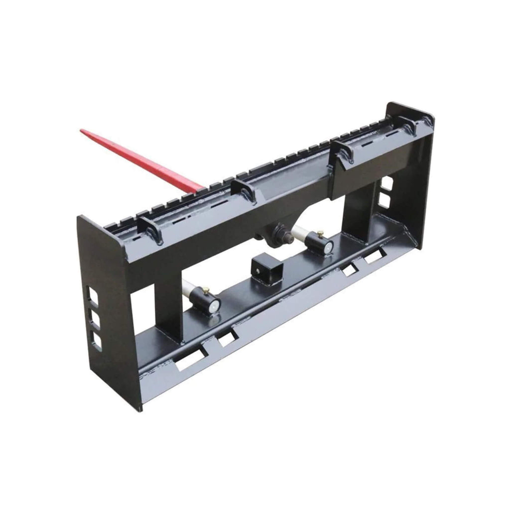 42-Inch Heavy-Duty Pallet Forks Hay Spear Skid Steer Attachment With Quick Attach (SAK16528)