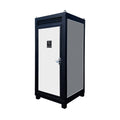 42-Inch One-Person Portable Outdoor Toilet Cabin With Light, Sink And Vent Fan (SAK45672)