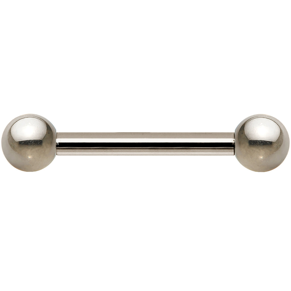 16G Grade 23 Solid Titanium Barbell 5/16 3mm