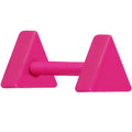 Pink Neon Enamel Geometry Triangle Cartilage Earring