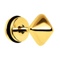 Gold Plated Pyramid Cheater Plug
