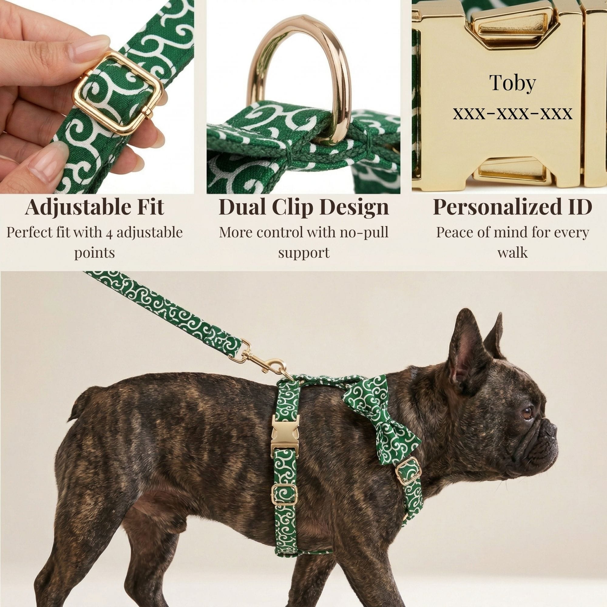 Emerald Swirl Print Set