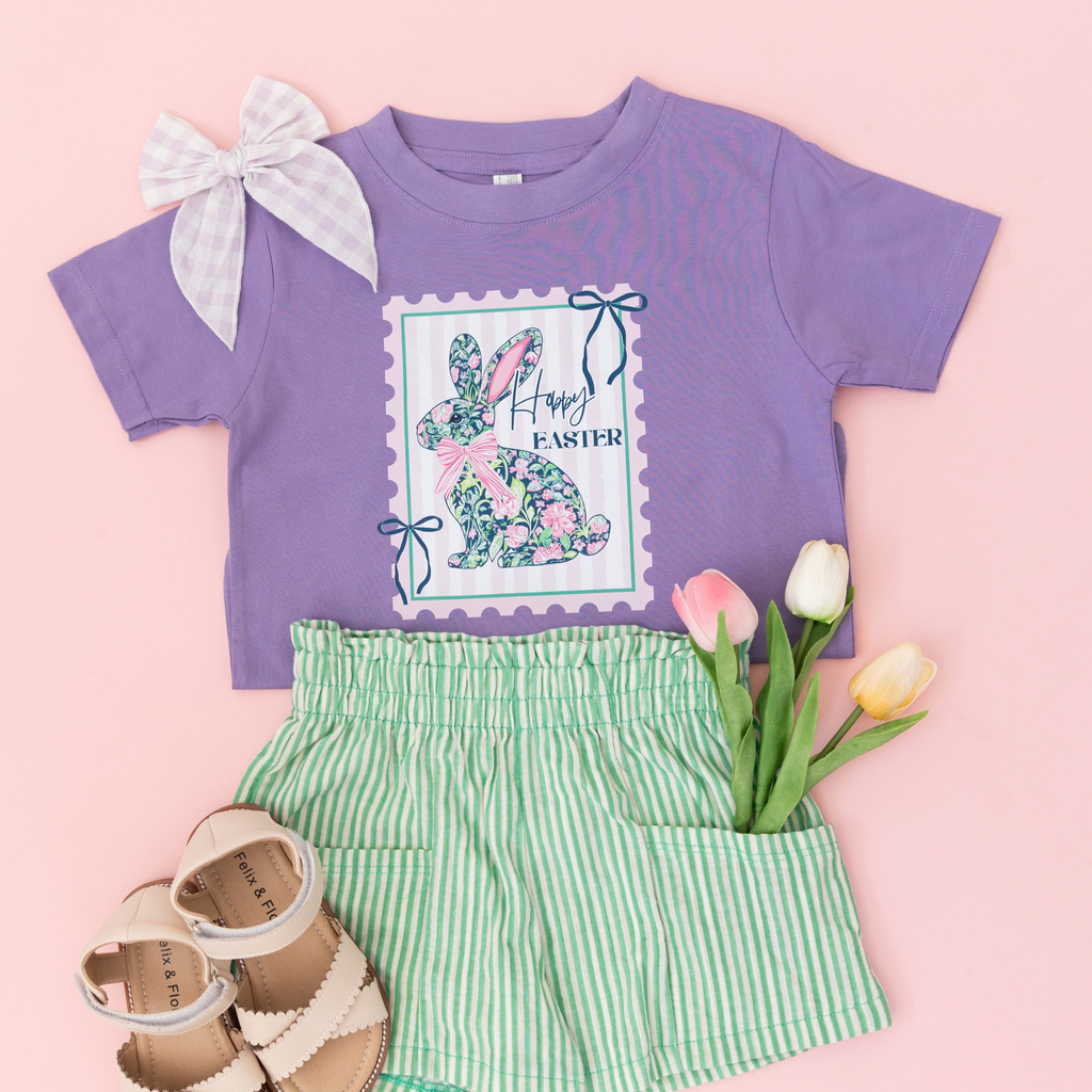 Happy Easter Stamp Bunny