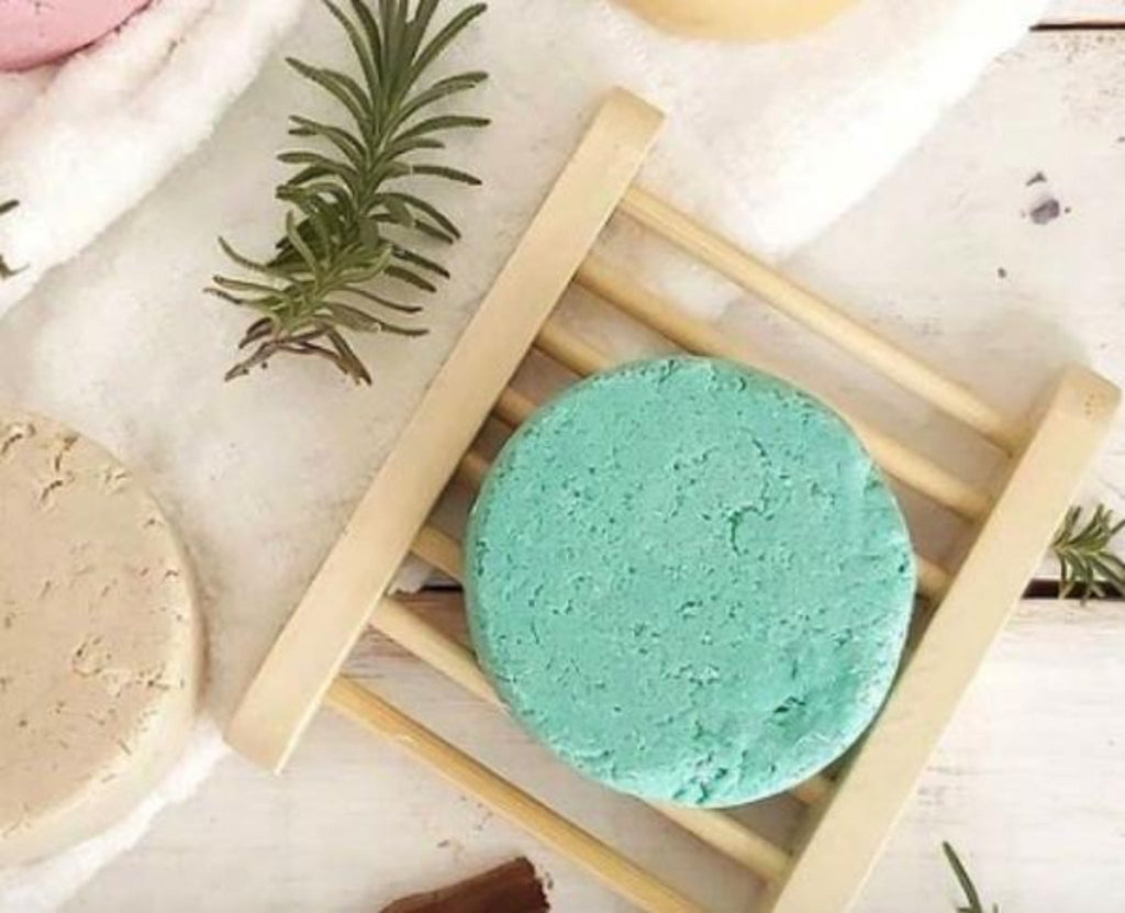 2-Pack Natural Bamboo Soap Bar Dish