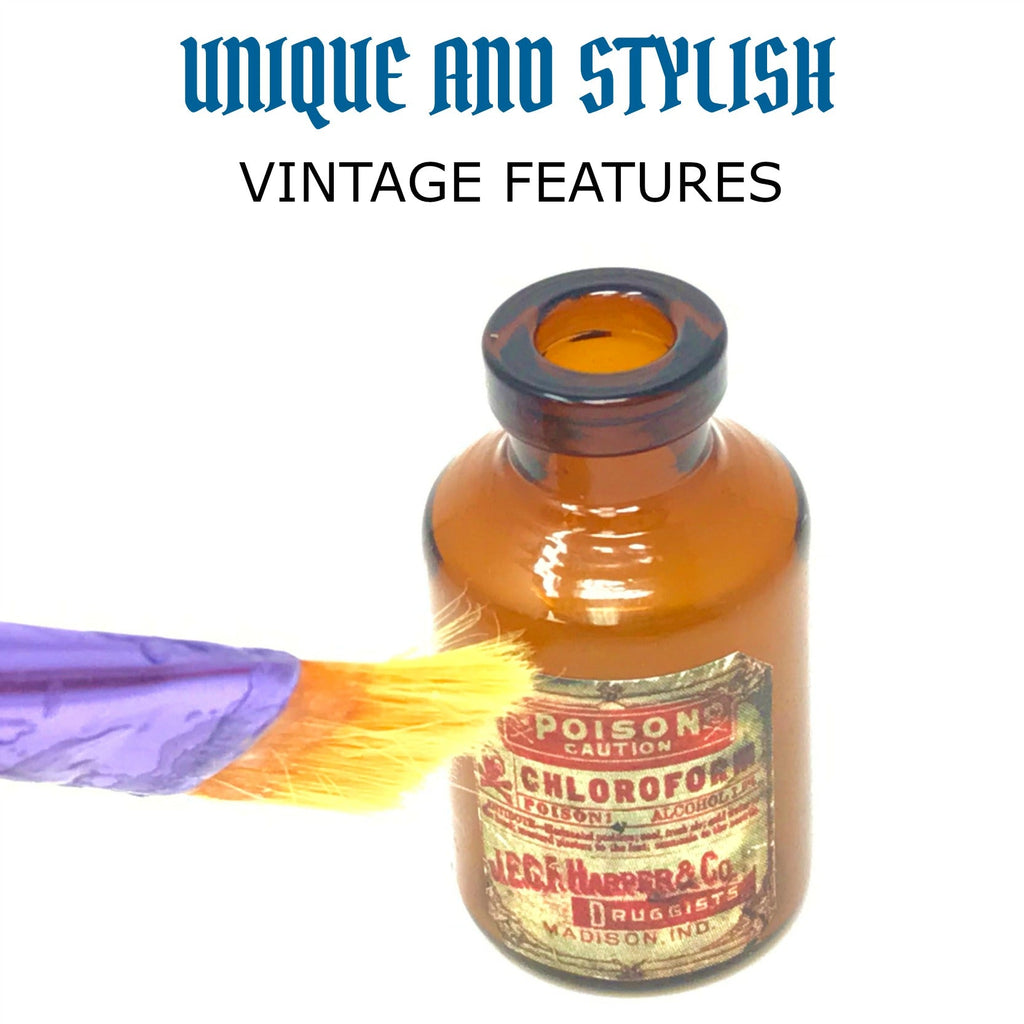 Vintage Apothecary Potion Necklace Gothic Witch Glass Bottle Pendant Harajuku Gyaru